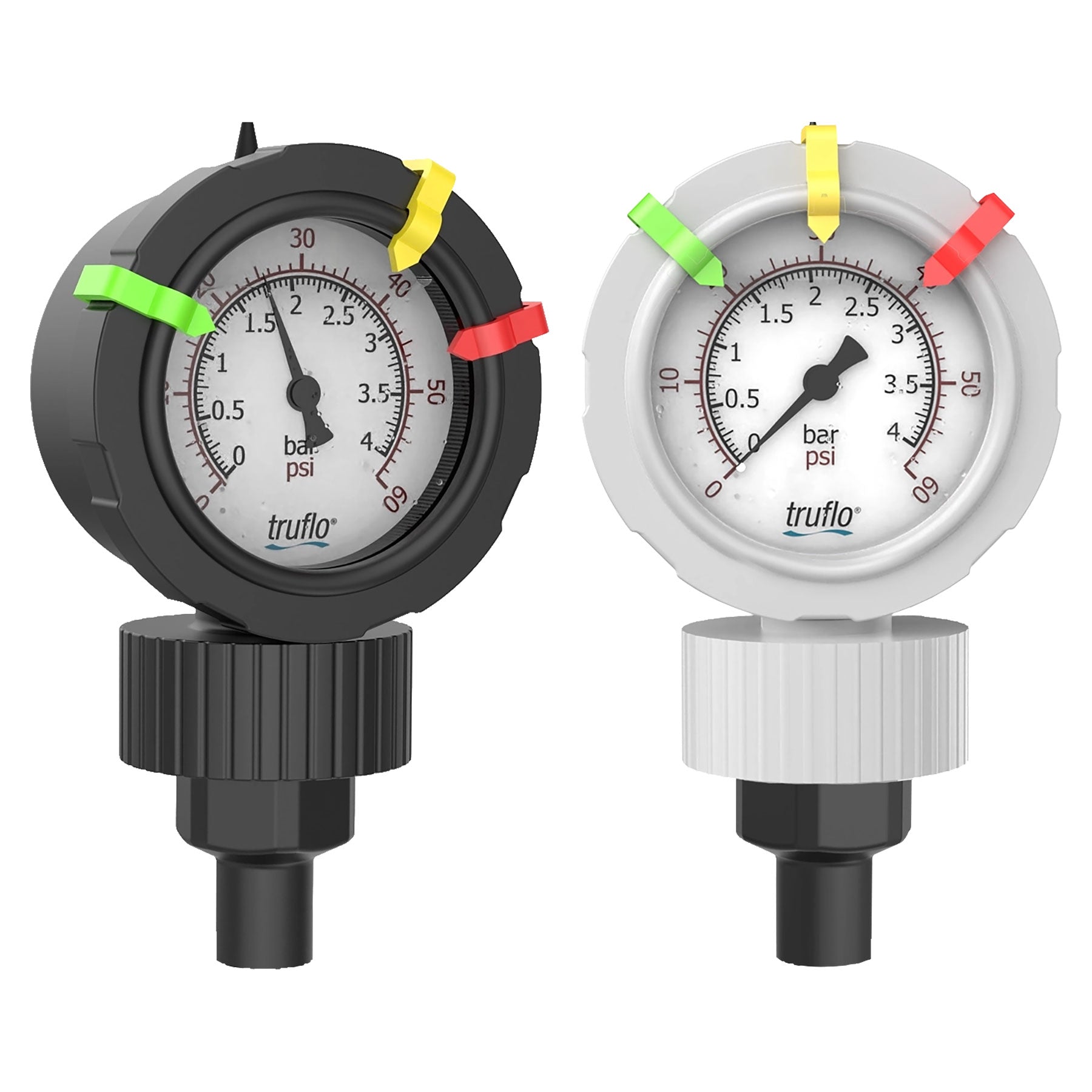 Icon Truflo OBS BAG Pressure Gauge with Gauge Guard