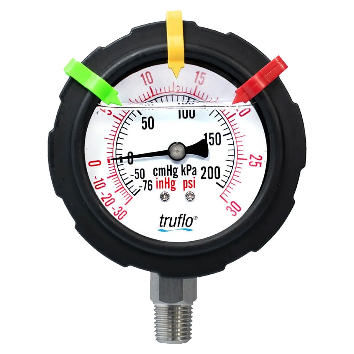Icon Truflo OBS-V Vacuum Pressure Gauge