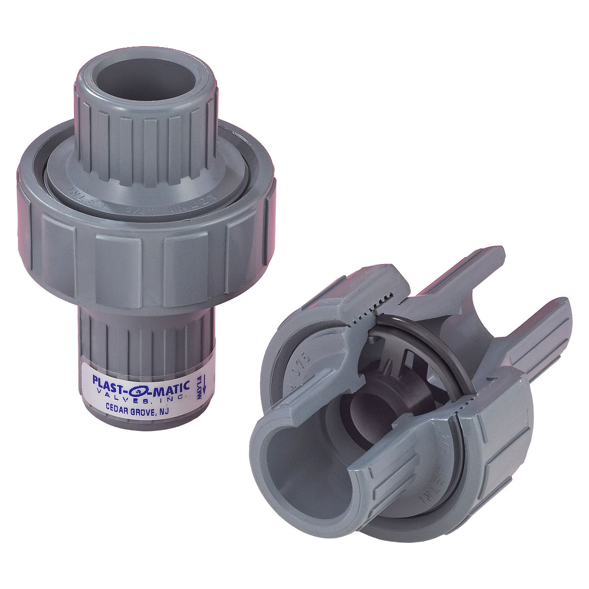 Plast-O-Matic Series CKM Diaphragm Check Valves