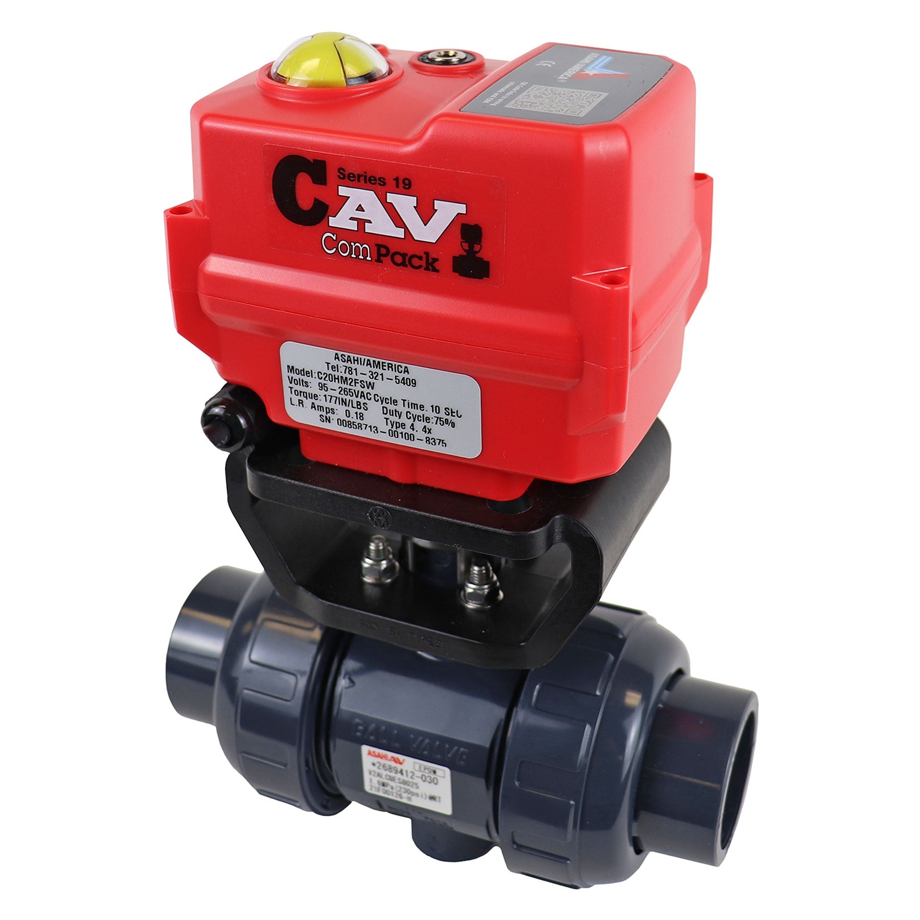 Series 19 SAV Electric Actuated Type-21A Ball Valve