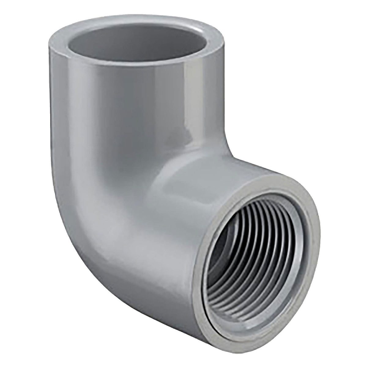 Spears CPVC Schedule 80, 90 Degree Elbow, Socket x Threaded, 1/2 in. to 2 in. Sizes