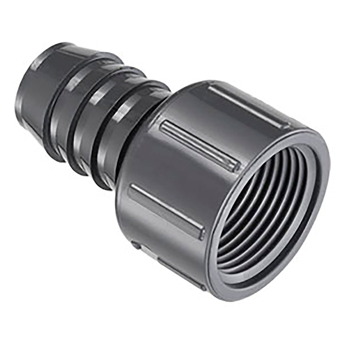 Spears Schedule 40 Gray Tube Fitting, Female Adapter, HB X FPT, 1/2 in. to 2 in. Sizes