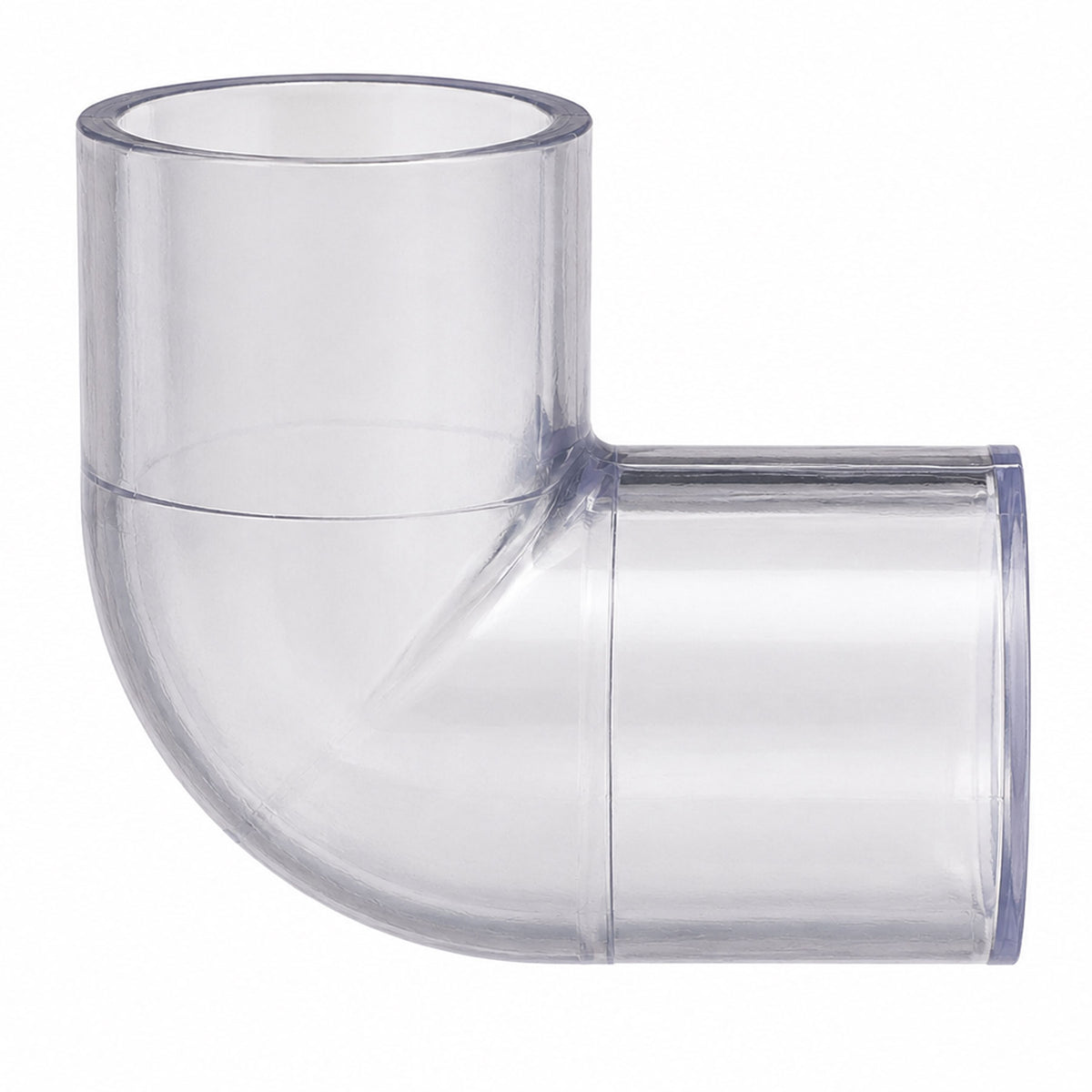Spears 90 Degree Elbow Clear PVC 1/4 to 8 in. Socket x Socket Schedule 40
