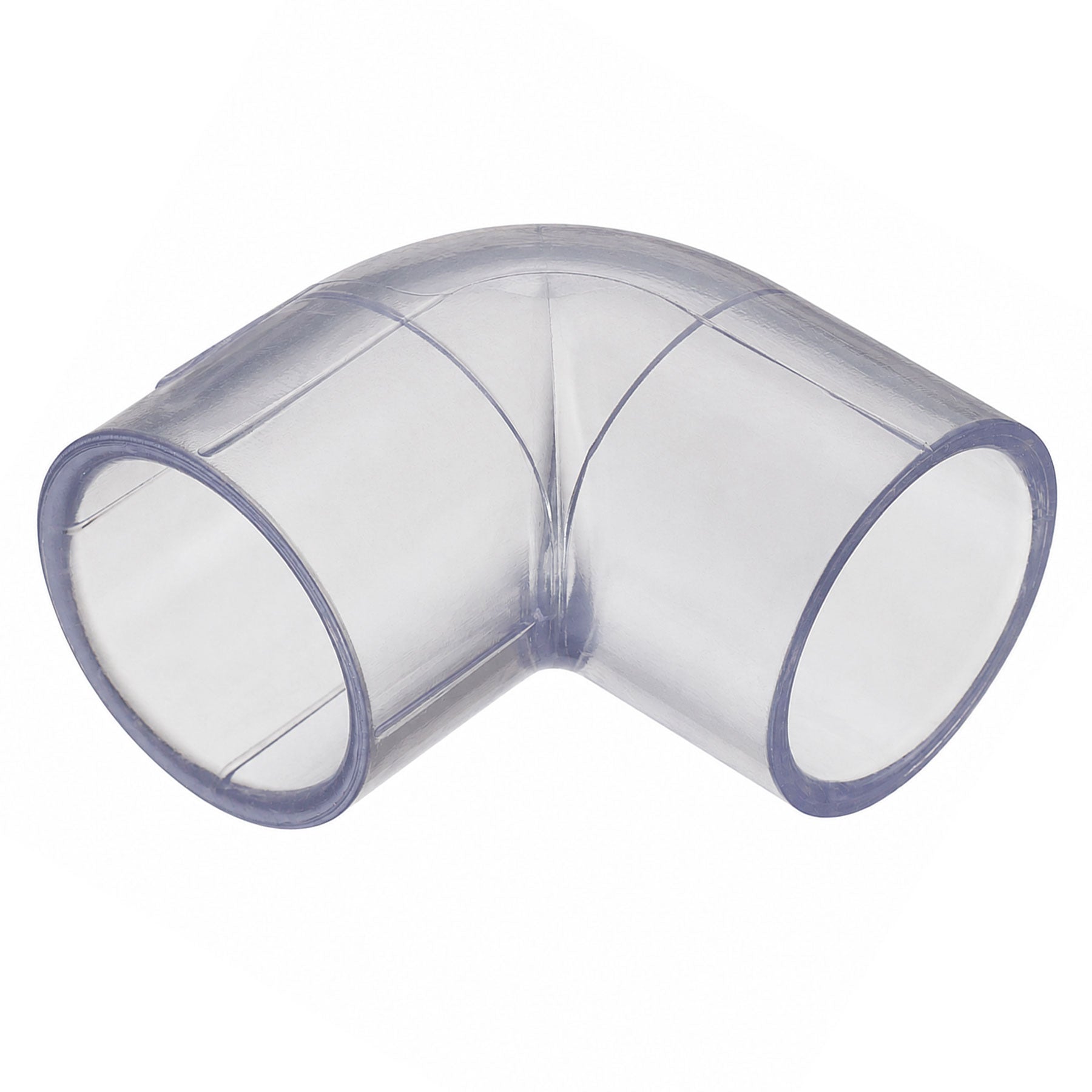 Spears 90 Degree Elbow Clear PVC 1/4 to 8 in. Socket x Socket Schedule 40