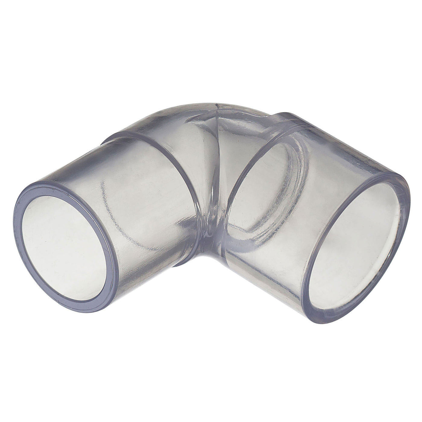 Spears 90 Degree Street Elbow Clear PVC 1/2 to 2 1/2 in. Spigot x Socket Schedule 40