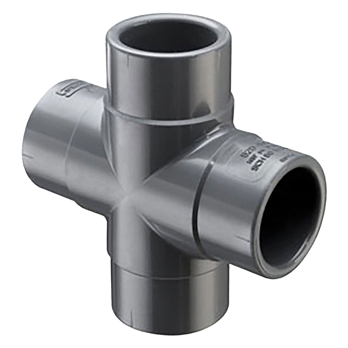 Spears PVC Schedule 80, Cross, Socket, 1/2 in. to 8 in. Sizes