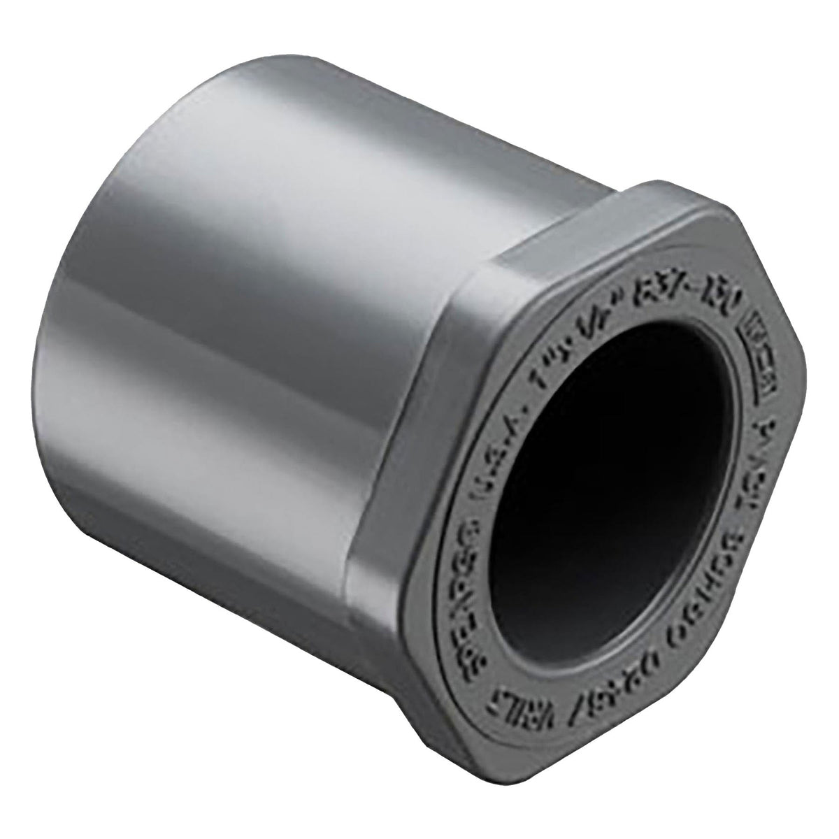 Spears PVC Schedule 80, Reducing Bushing, Spigot x Socket, 1/4 in. to 12 in. Sizes