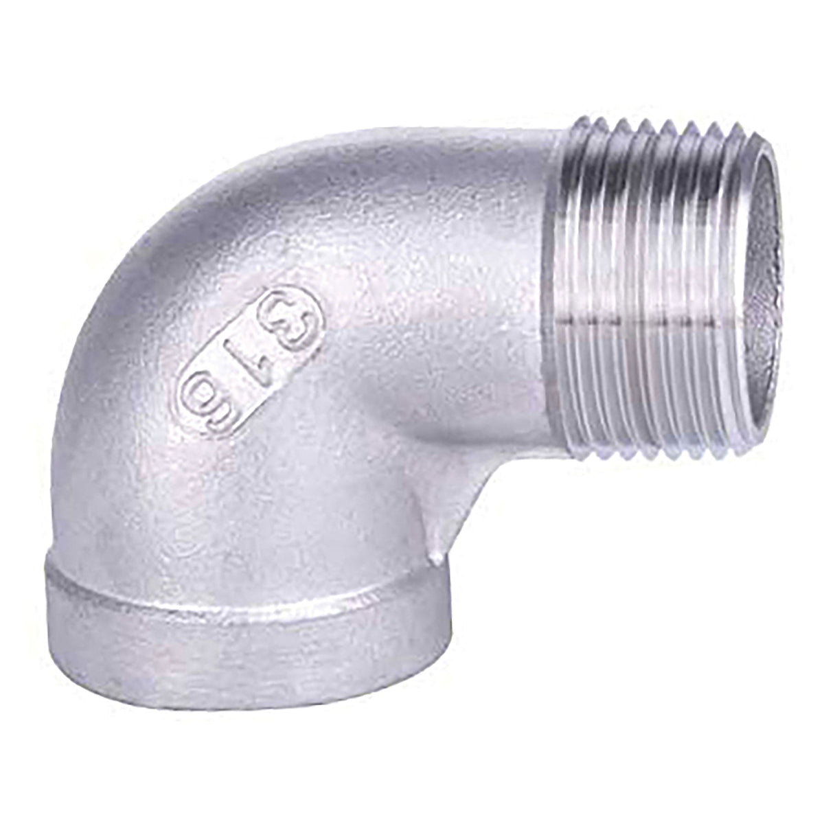 Ta Chen 316 Stainless Steel, 90 Degree Street Elbow, Threaded, 1/4 in. to 2 in. Sizes