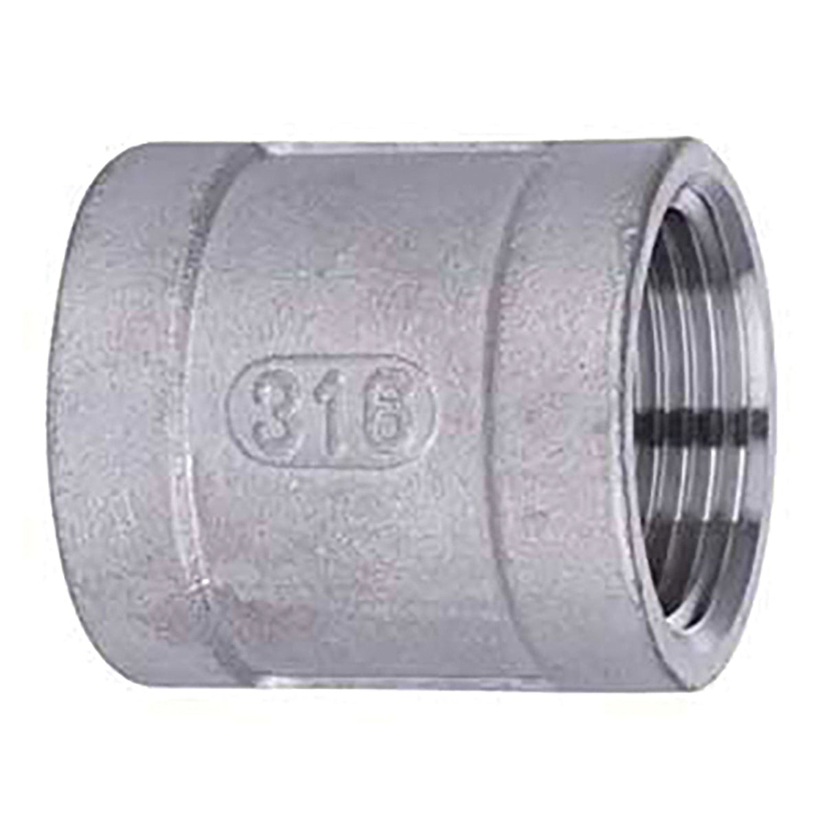 Ta Chen 304 & 316 Stainless Steel, Coupling, Threaded, 1/8 in. to 4 in. Sizes