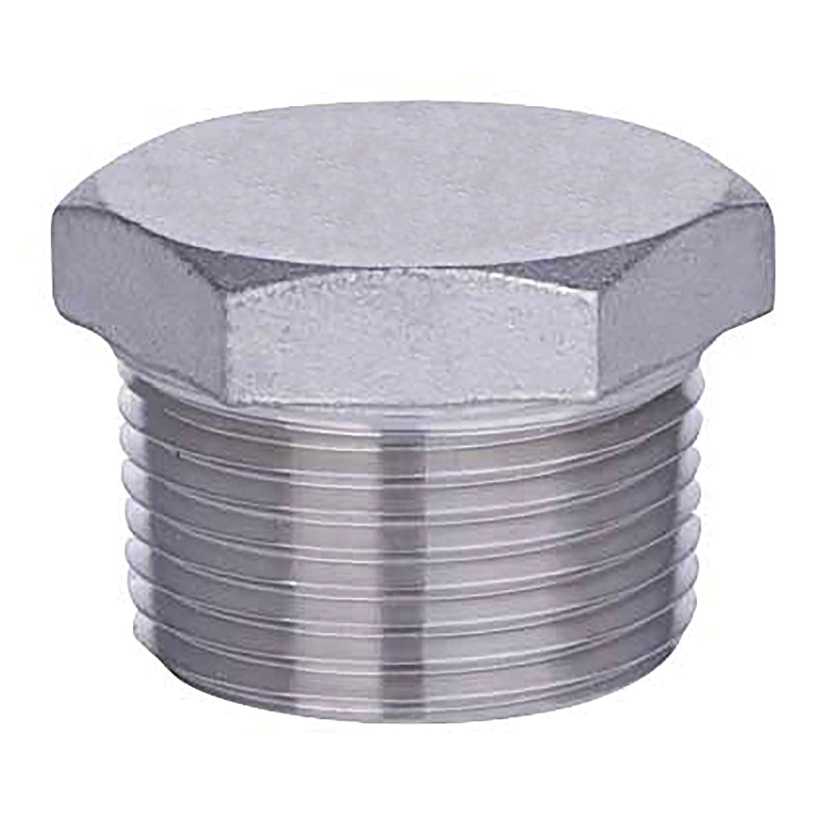 Ta Chen 316 Stainless Steel, Hex Head Plug, Threaded, 1/8 in. to 2 in. Sizes