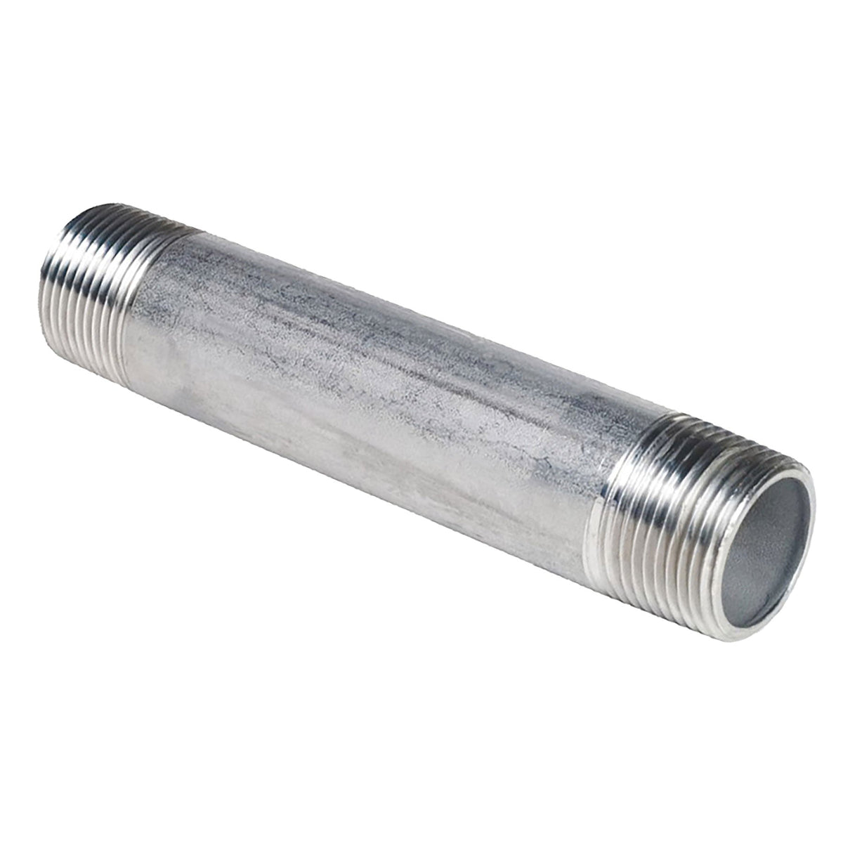 Ta Chen 316 Stainless Steel Threaded Nipples, 2-1/2 in. x Close to 6 in. Lengths