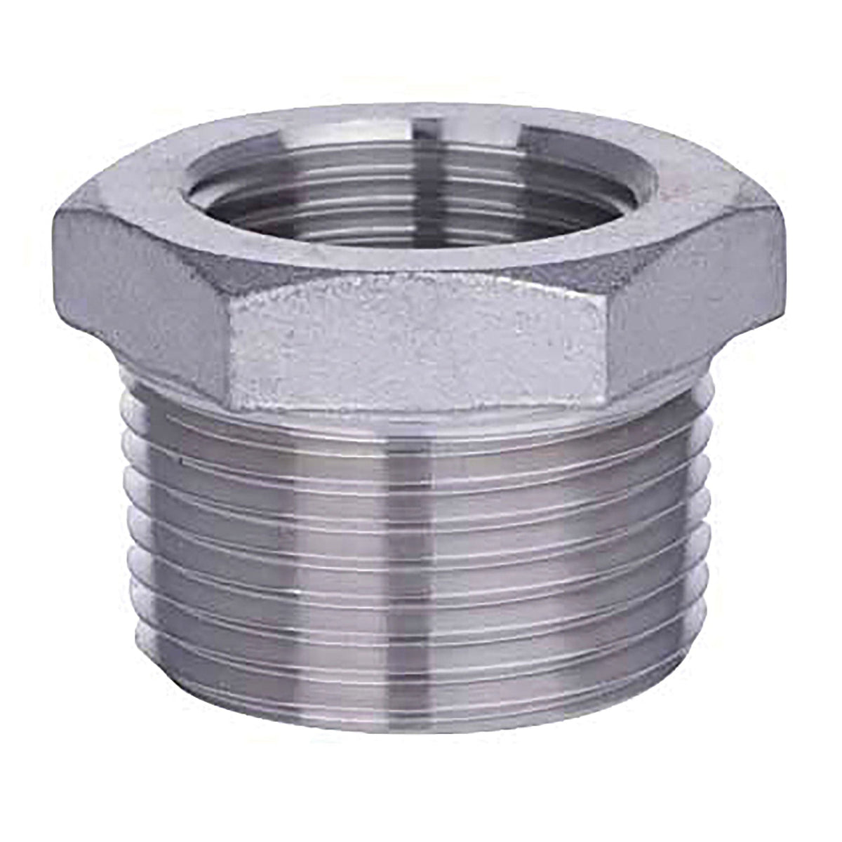 Ta Chen 304 & 316 Stainless Steel, Reducing Bushing, Threaded, 1/8 in. to 3 in. Sizes