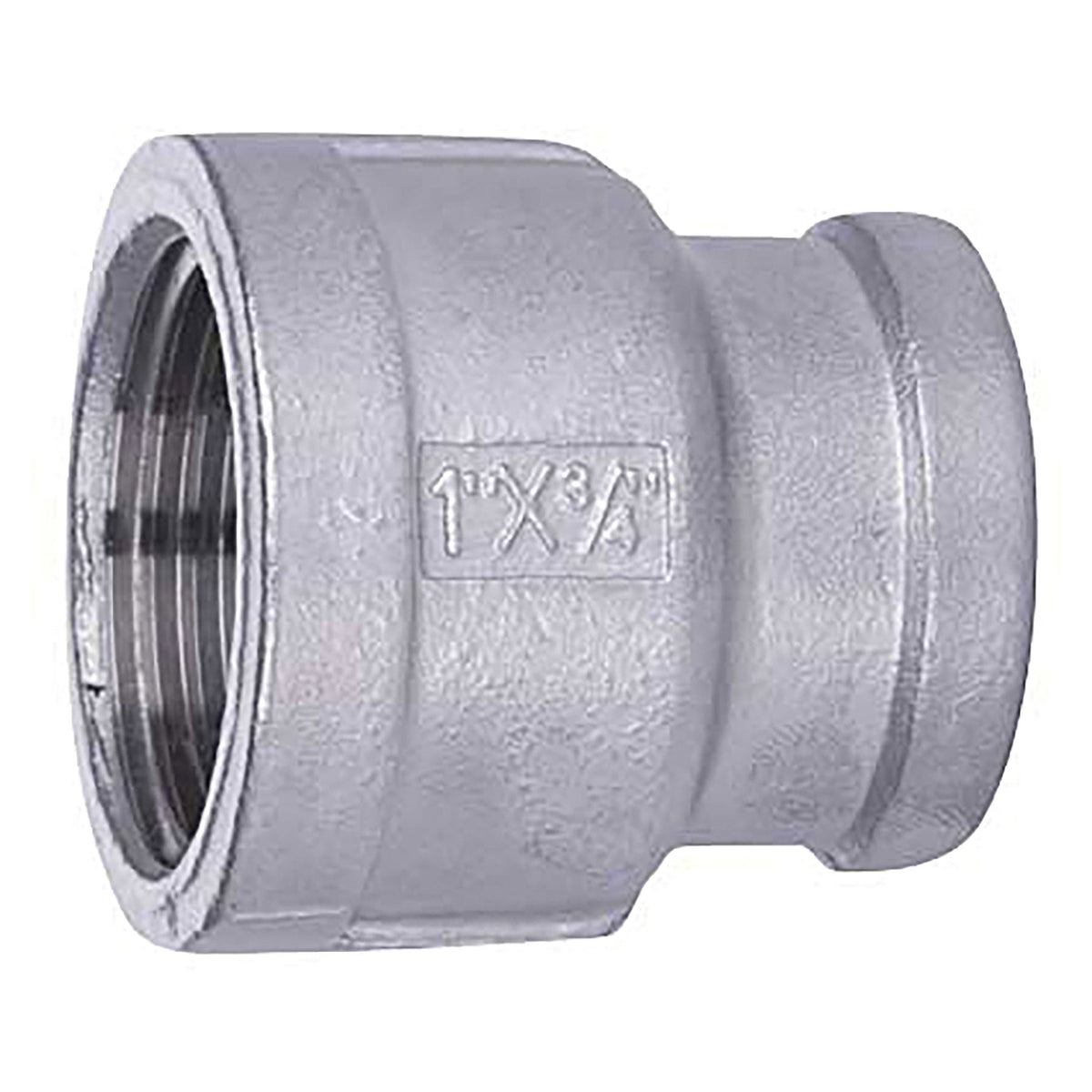 Ta Chen 304 & 316 Stainless Steel, Reducing Coupling, Threaded, 1/8 in. to 1-1/2 in. Sizes