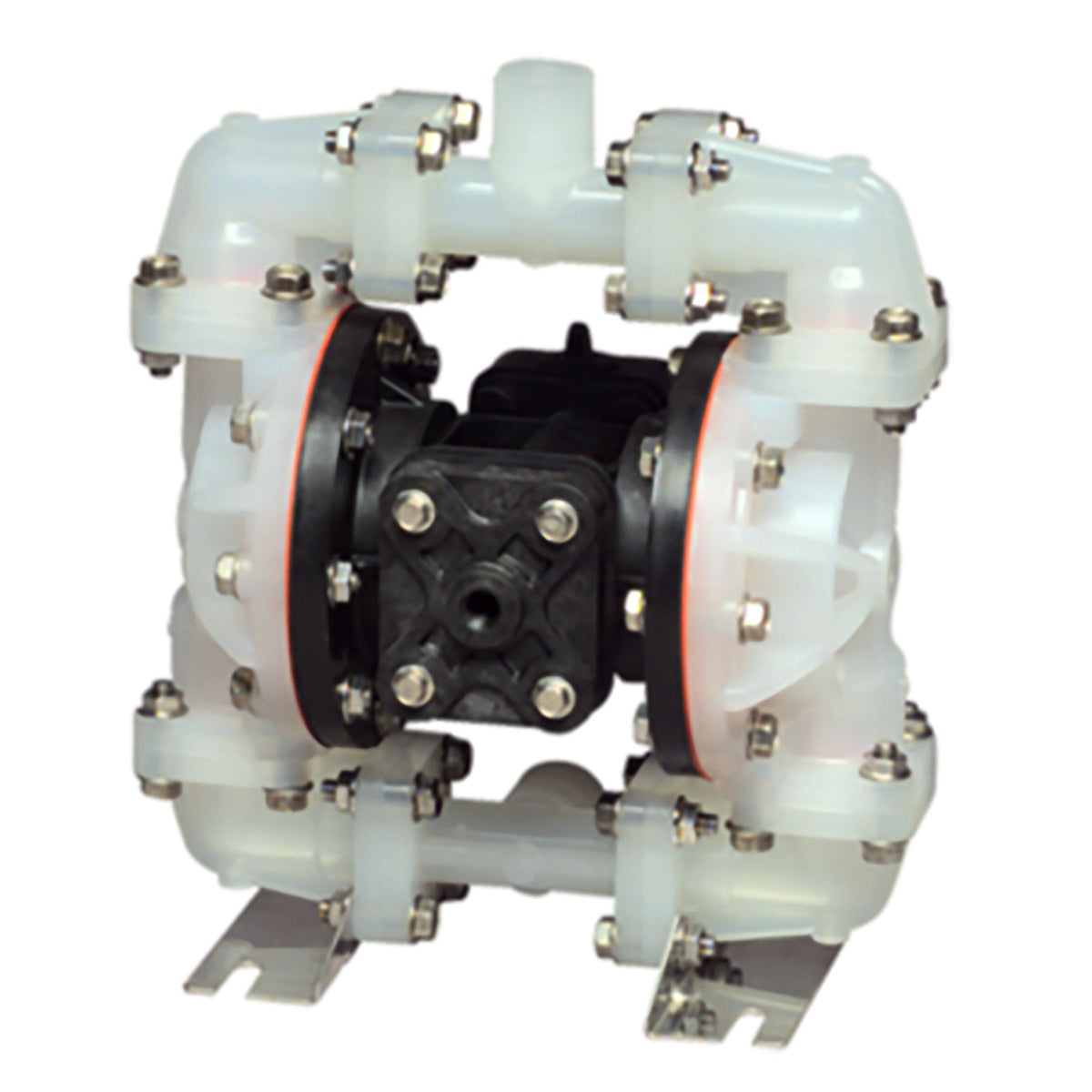 Warren Rupp 1/2 in. Polypropylene PTFE Dual Ported Diaphragm Pump