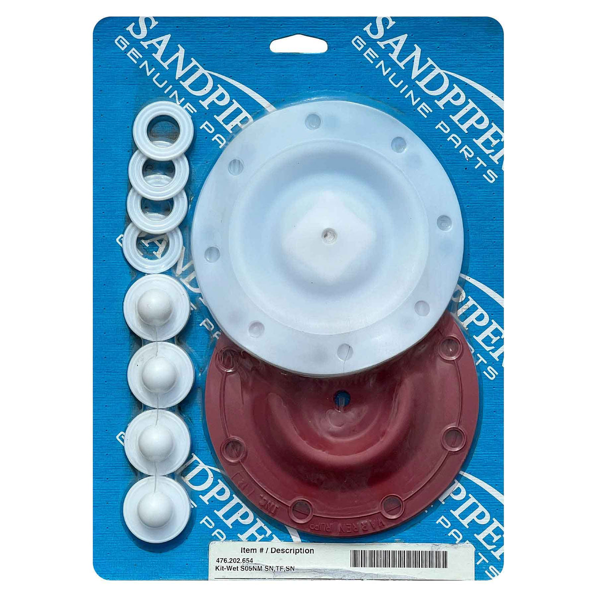 Warren Rupp Wet End Kit For 1/2 Inch Poly Pump
