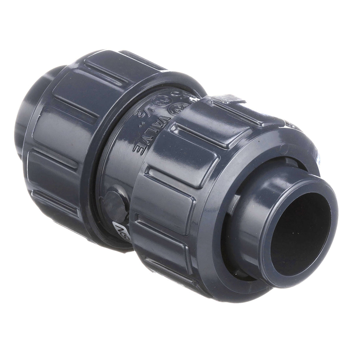 Asahi 1231-005-DS PVDF Ball Check Valve 1/2 to 4 in.