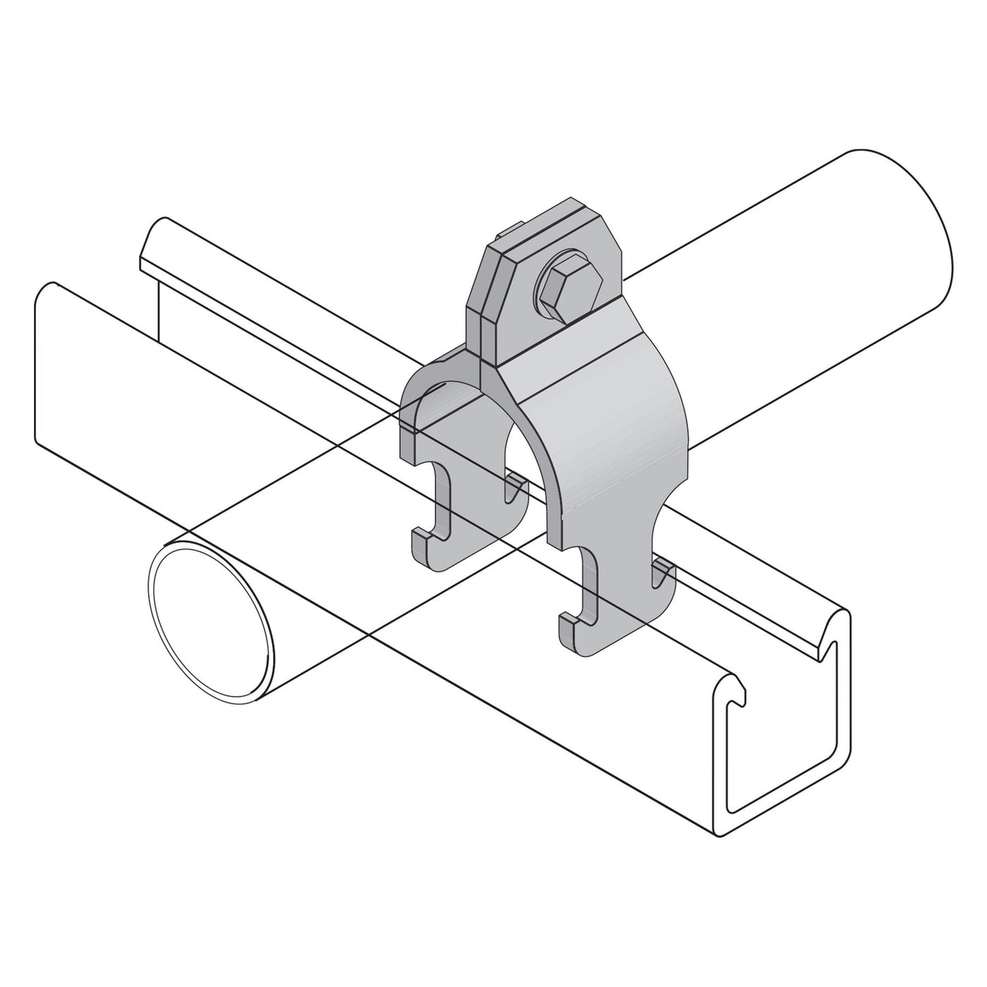 Atkore 8155 Rigid Pipe Clamps
