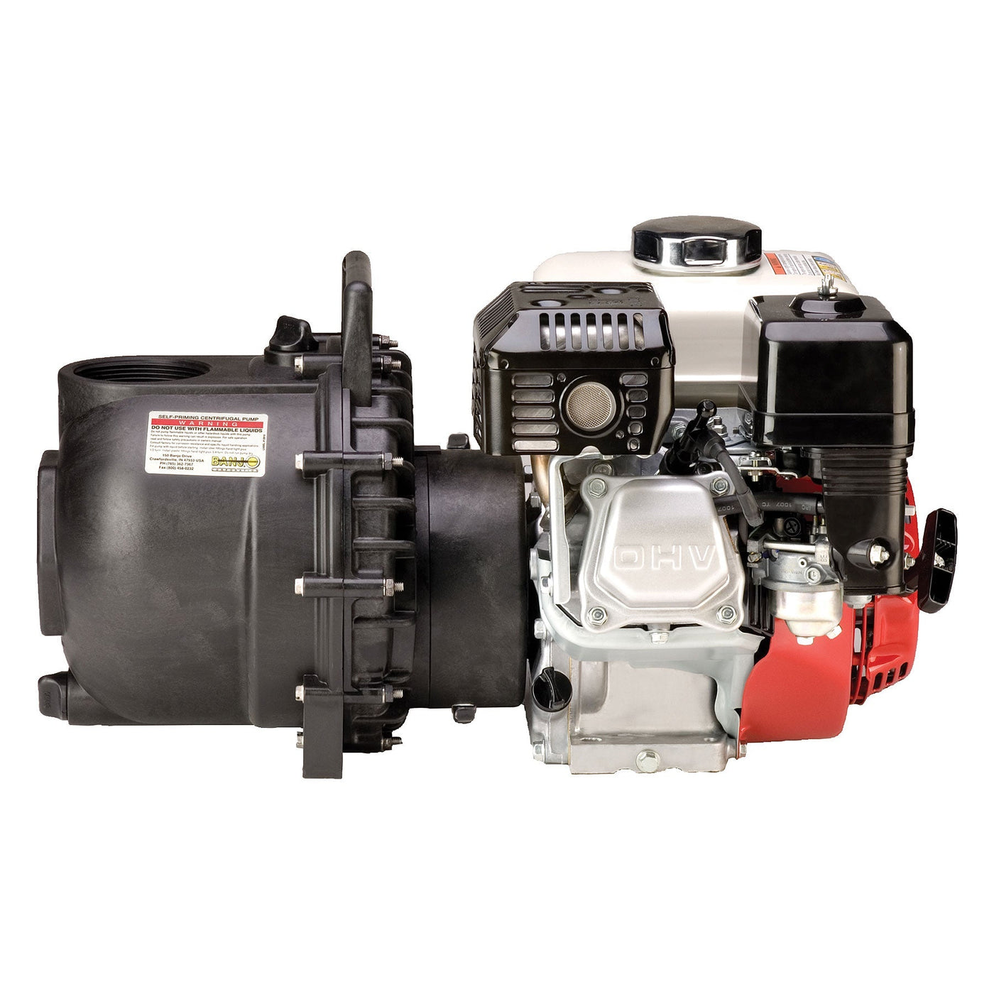 Banjo 300PH13W 3 in. Poly Wet Seal Pump with Gas Engine