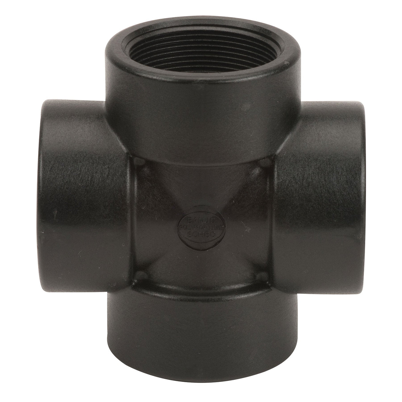 Banjo CR125 Polypropylene Cross FPT 3/8 in. to 2 in. Sizes