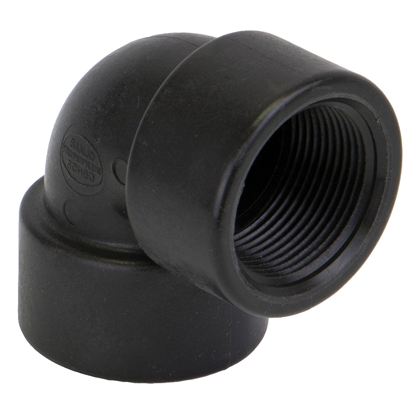 Banjo EL125-90 Polypropylene 90 Degree Elbow FPT 1/4 in. to 3 in. Sizes