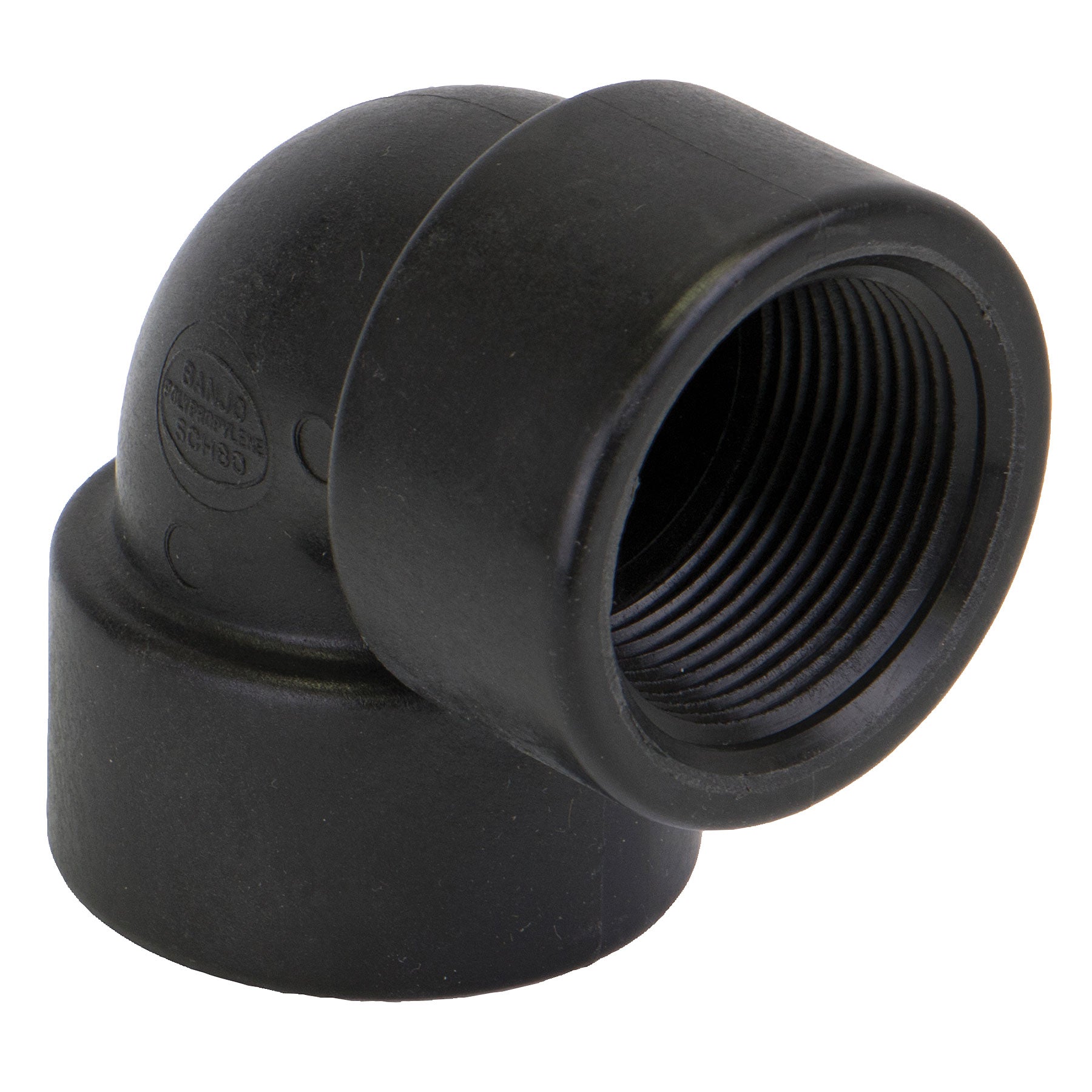 Banjo EL125-90 Polypropylene 90 Degree Elbow FPT 1/4 in. to 3 in. Sizes