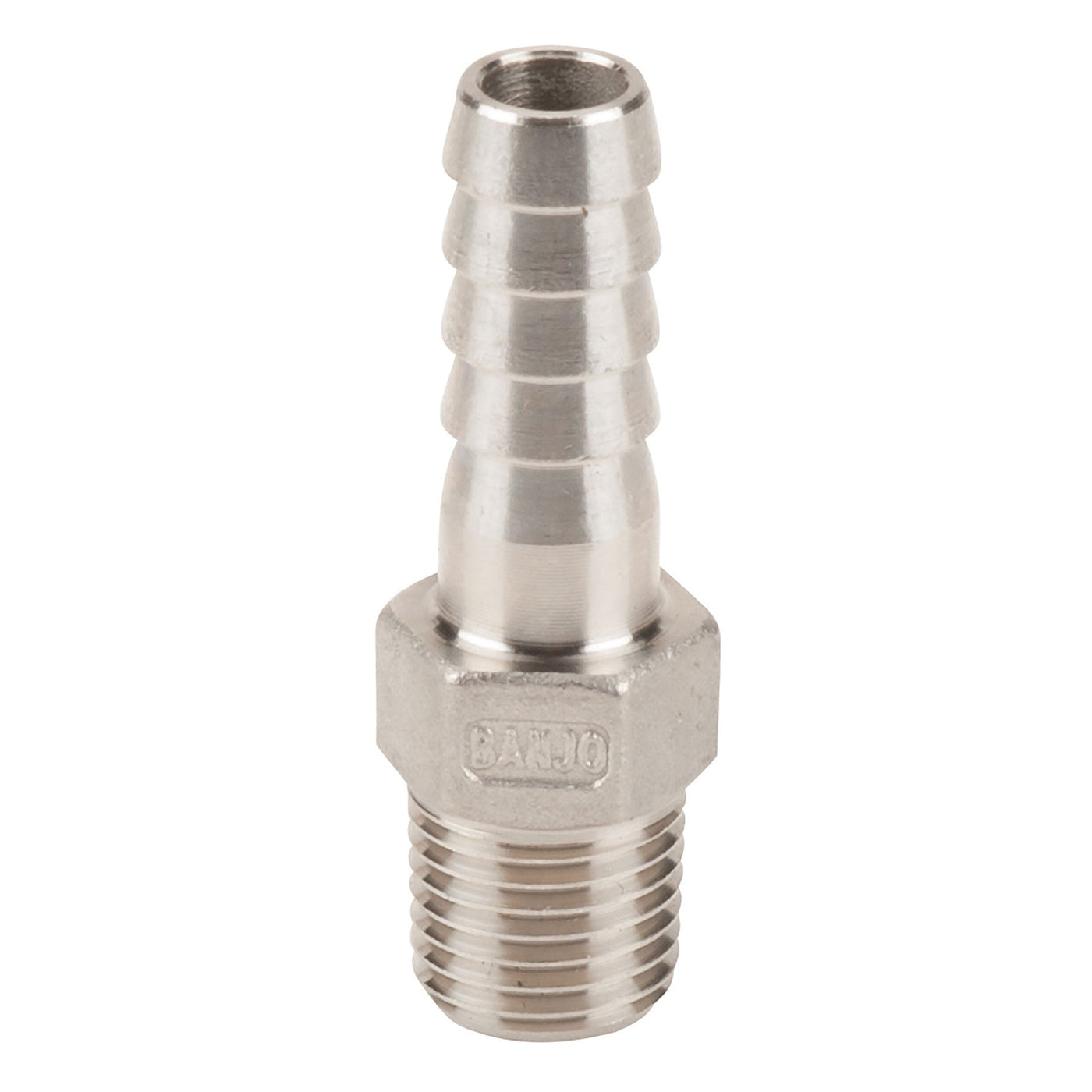 Banjo HB025-038SS 316 Stainless Steel Hose Barb Fitting 1/4 in. to 3 in. Sizes