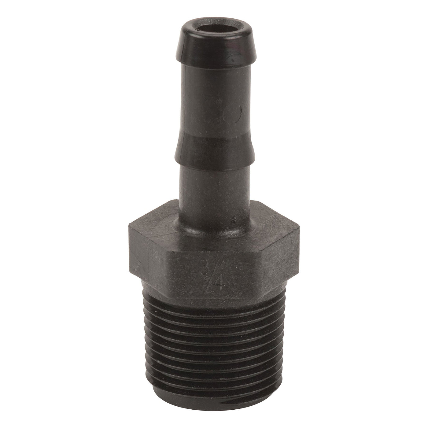 Banjo HB050-075 Polypropylene Straight Hose Barb MPT X HB 1/4 in. to 4 in. Sizes
