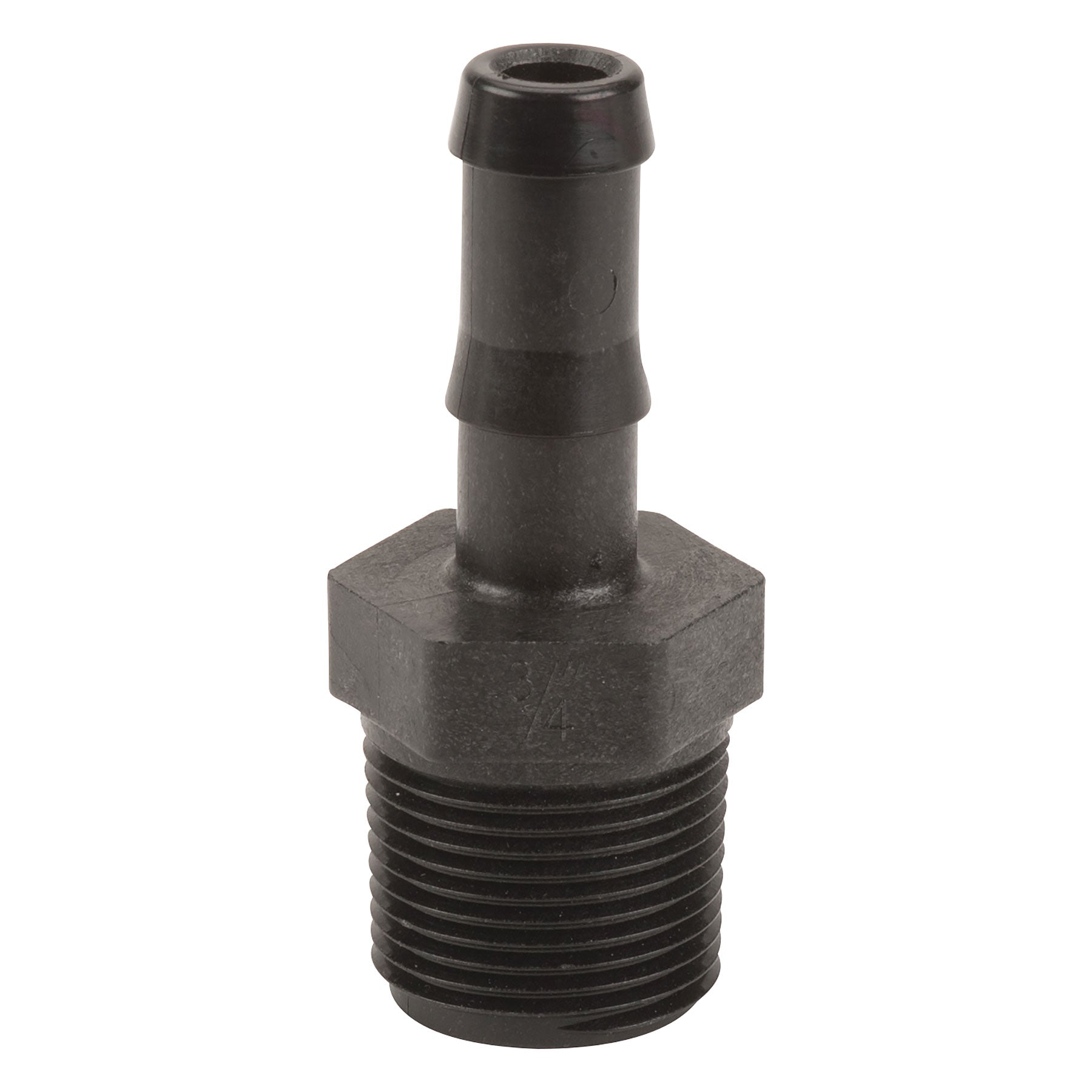Banjo HB050-075 Polypropylene Straight Hose Barb MPT X HB 1/4 in. to 4 in. Sizes