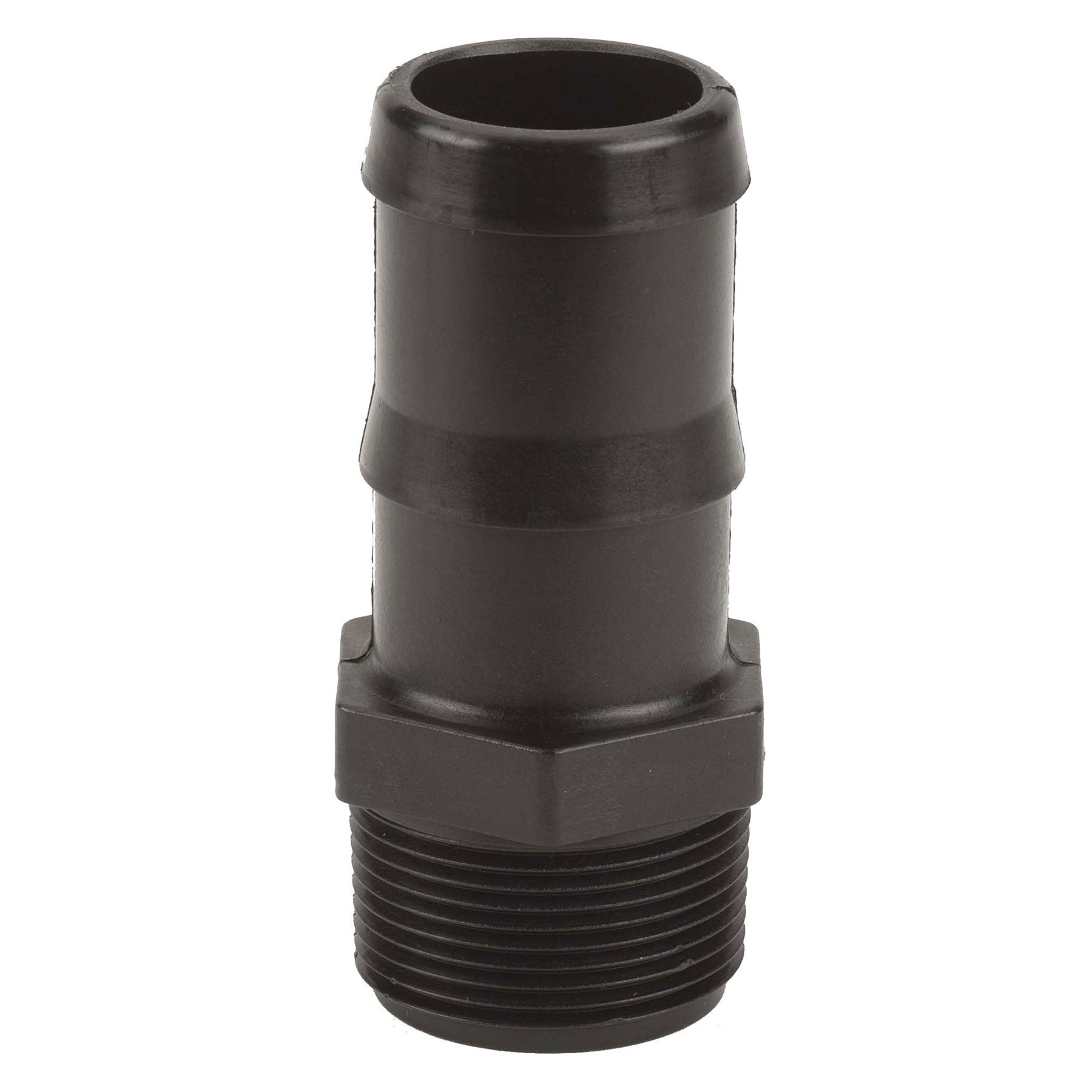 Banjo HB125-100 Polypropylene Straight Hose Barb MPT X HB 1/4 in. to 4 in. Sizes