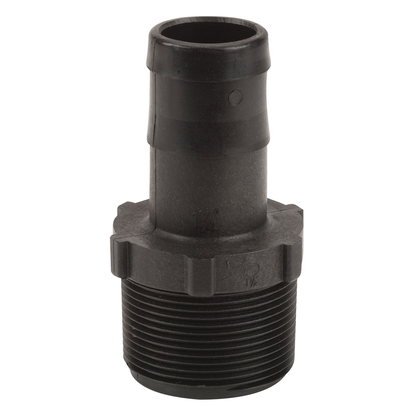 Banjo HB125-150 Polypropylene Straight Hose Barb MPT X HB 1/4 in. to 4 in. Sizes