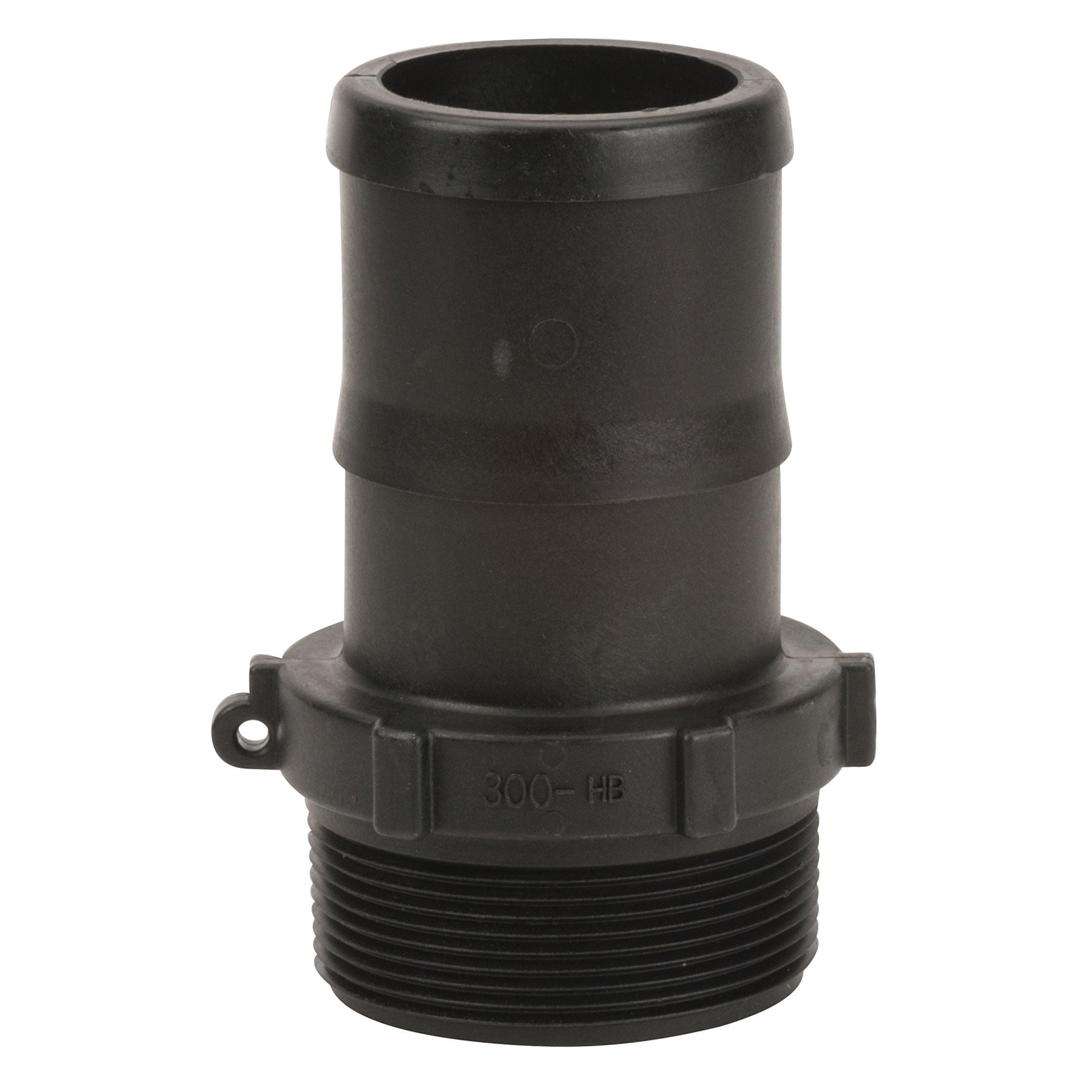 Banjo HB200-150 Polypropylene Straight Hose Barb MPT X HB 1/4 in. to 4 in. Sizes