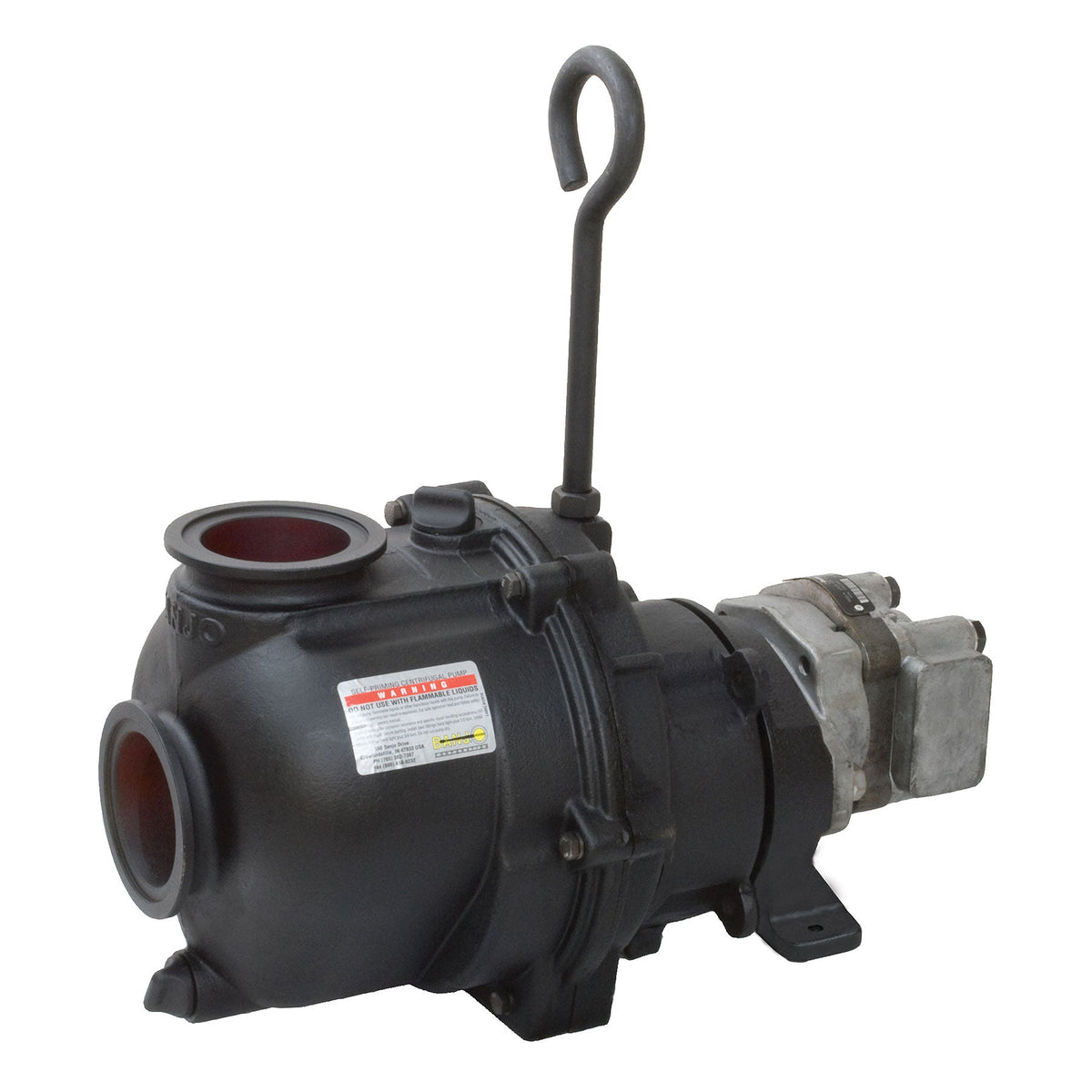 Banjo M332PIHYW 3 in. M332 Series Cast Iron Manifold Wet Seal Pump with Hydraulic Motor