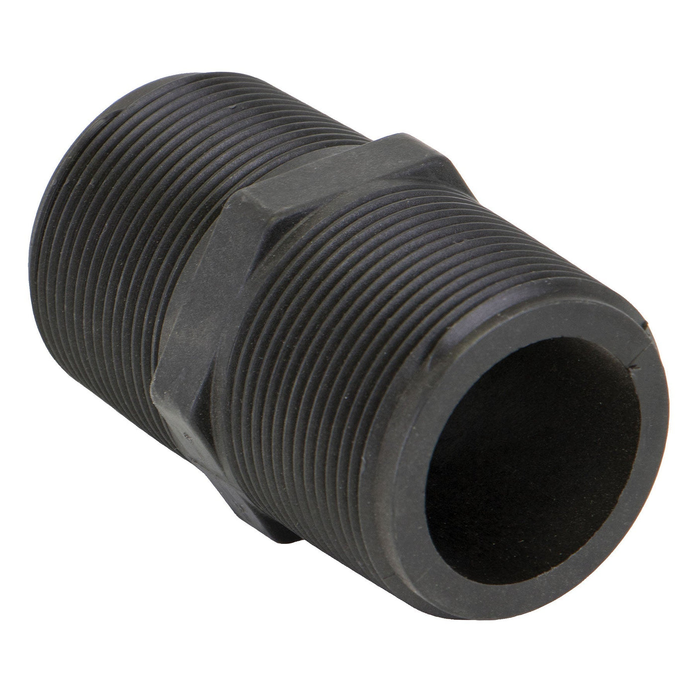 Banjo NIP150-3 Polypropylene Nipple MPT 1/4 in. to 3 in. Sizes Short to 6 in. Lengths