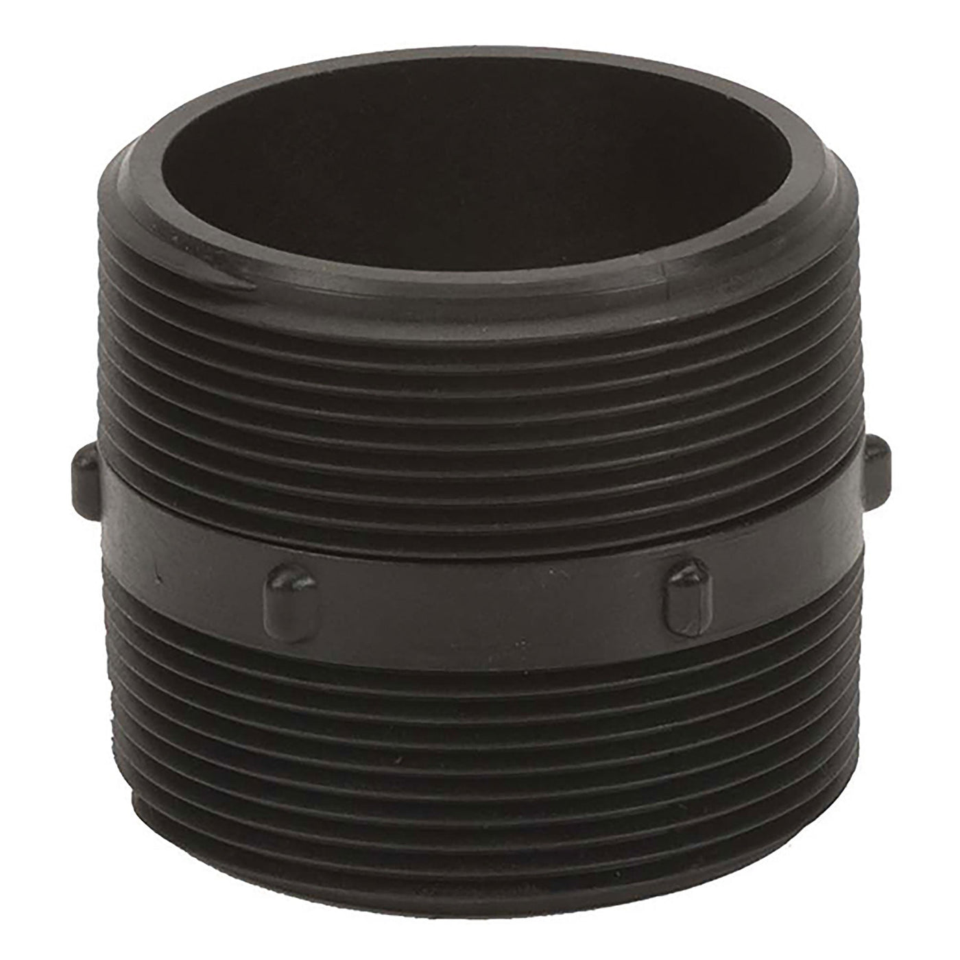 Banjo NIP200-6 Polypropylene Nipple MPT 1/4 in. to 3 in. Sizes Short to 6 in. Lengths