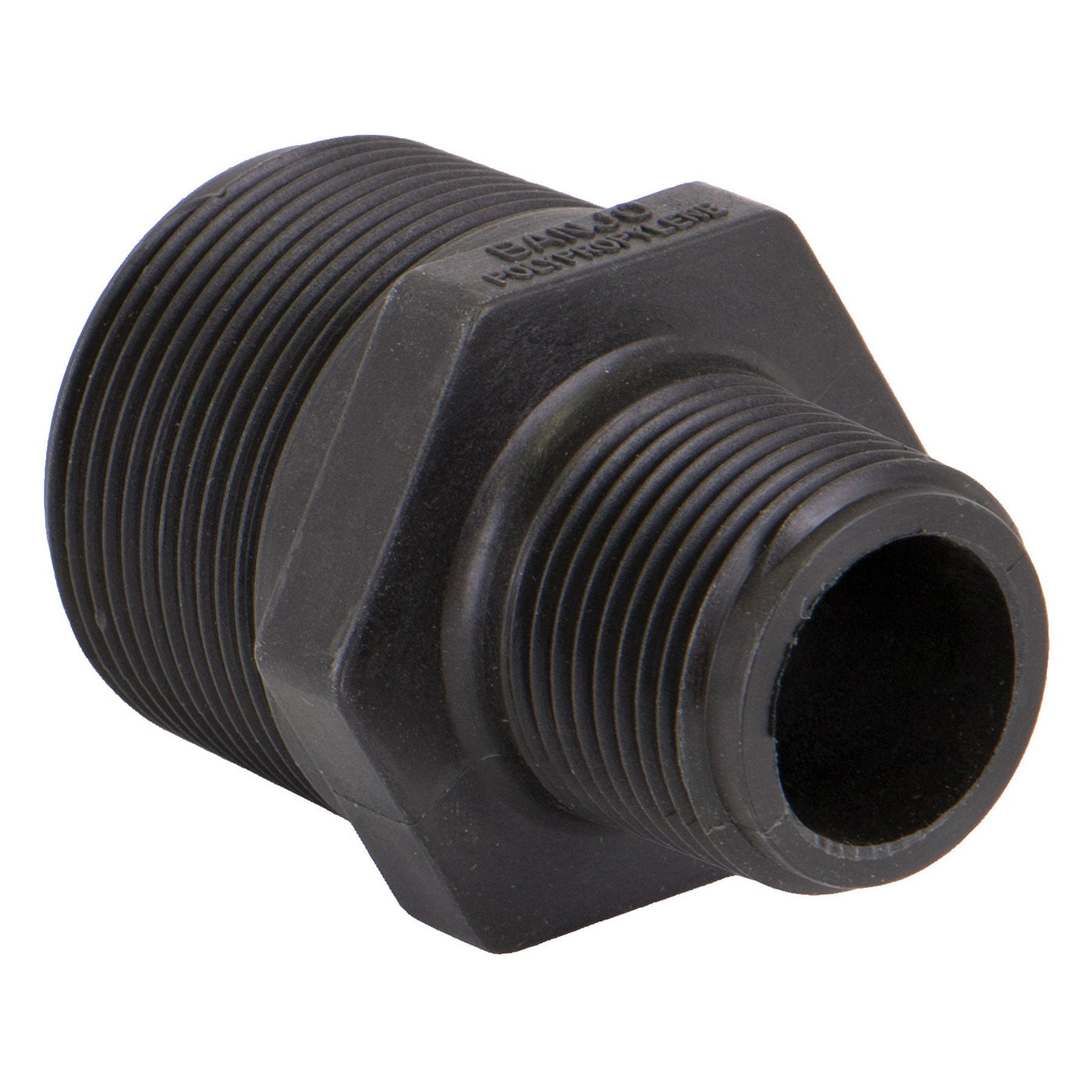 Banjo RN150-100 Polypropylene Reducing Nipple MPT 3/8 in. to 3 in. Sizes