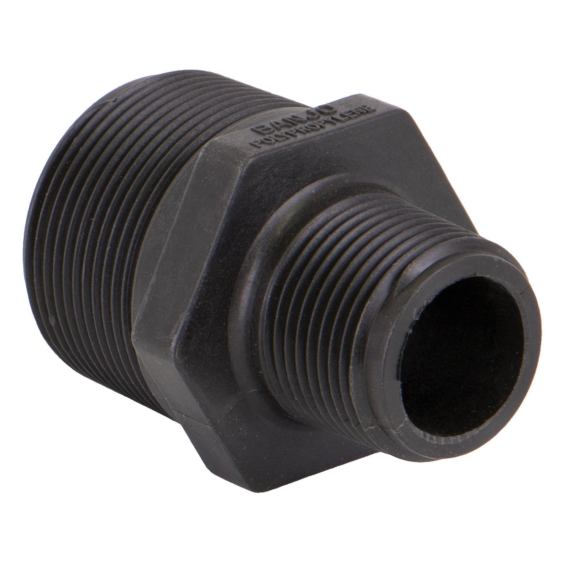 Banjo RN150-100 Polypropylene Reducing Nipple MPT 3/8 in. to 3 in. Sizes
