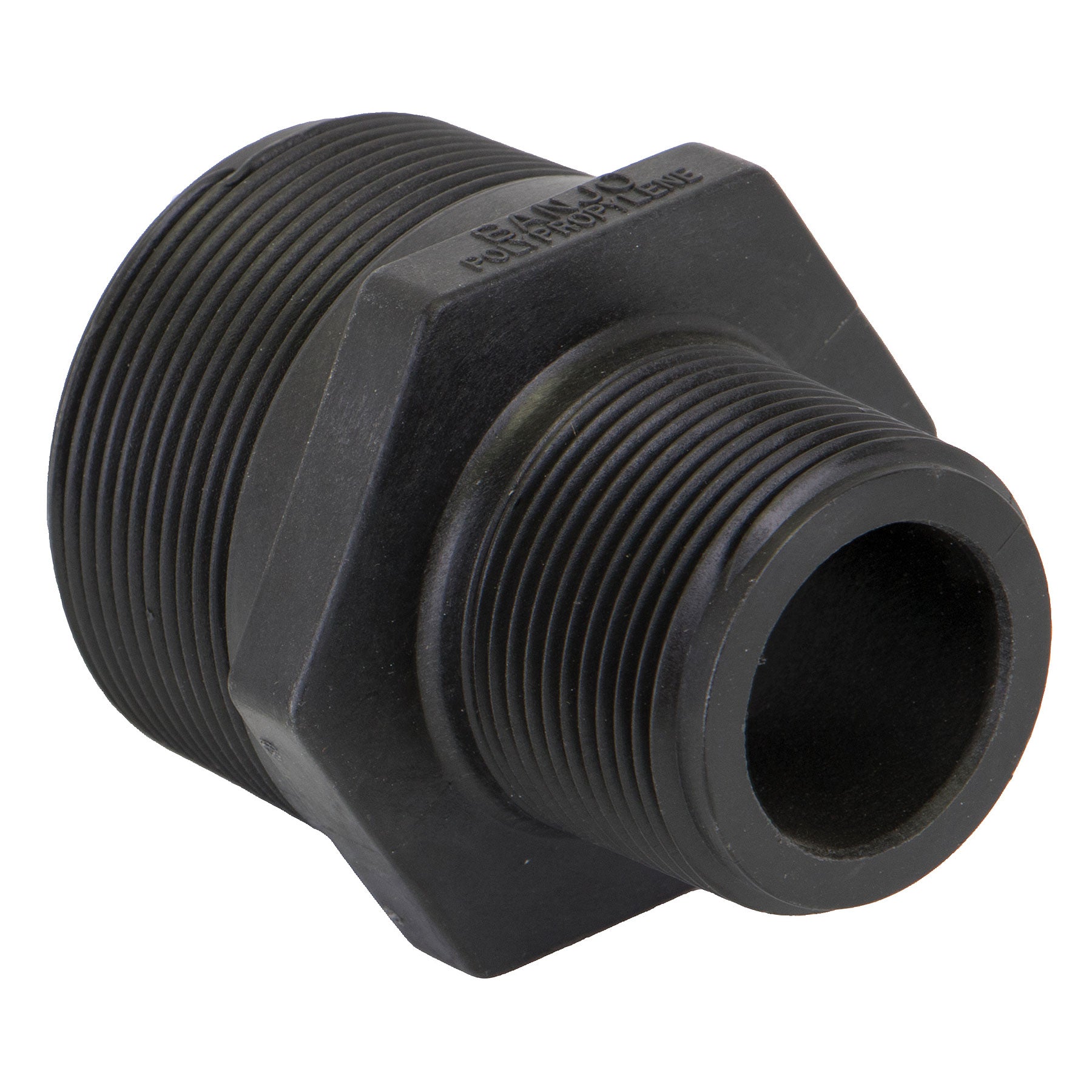 Banjo RN200-125 Polypropylene Reducing Nipple MPT 3/8 in. to 3 in. Sizes