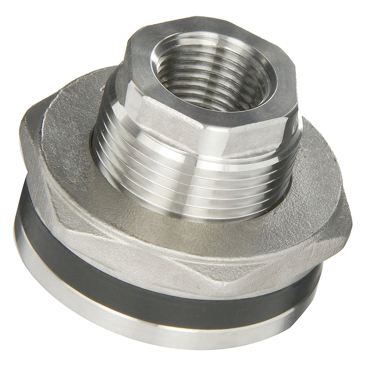 Banjo TF075SS 316 Stainless Steel Bulkhead 3/8 in. to 3 in. Sizes