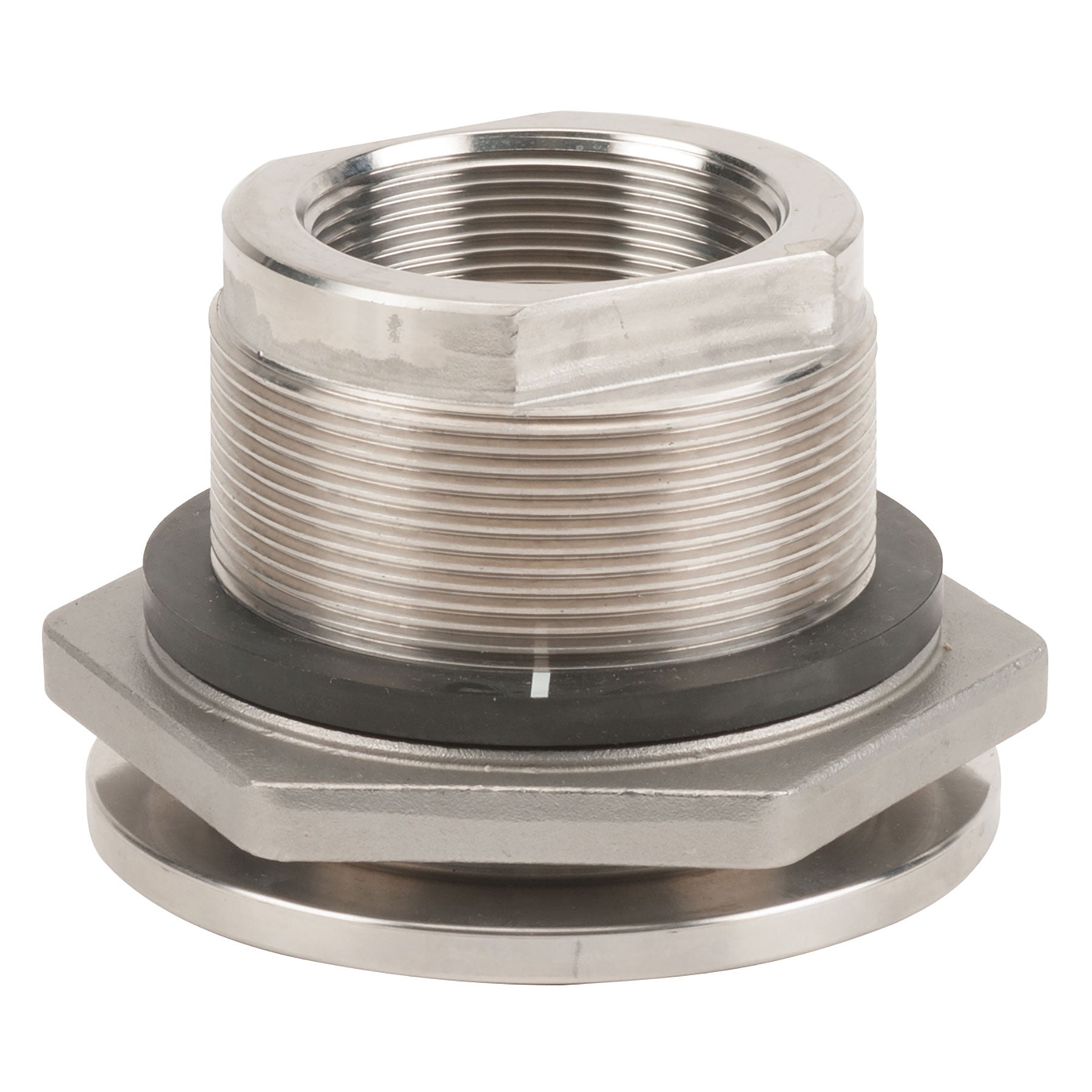 Banjo TF220SS 316 Stainless Steel Bulkhead 3/8 in. to 3 in. Sizes