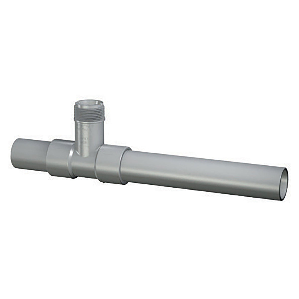 GF Signet MCPV8T005 CPVC Tee Schedule 80 with Pipe