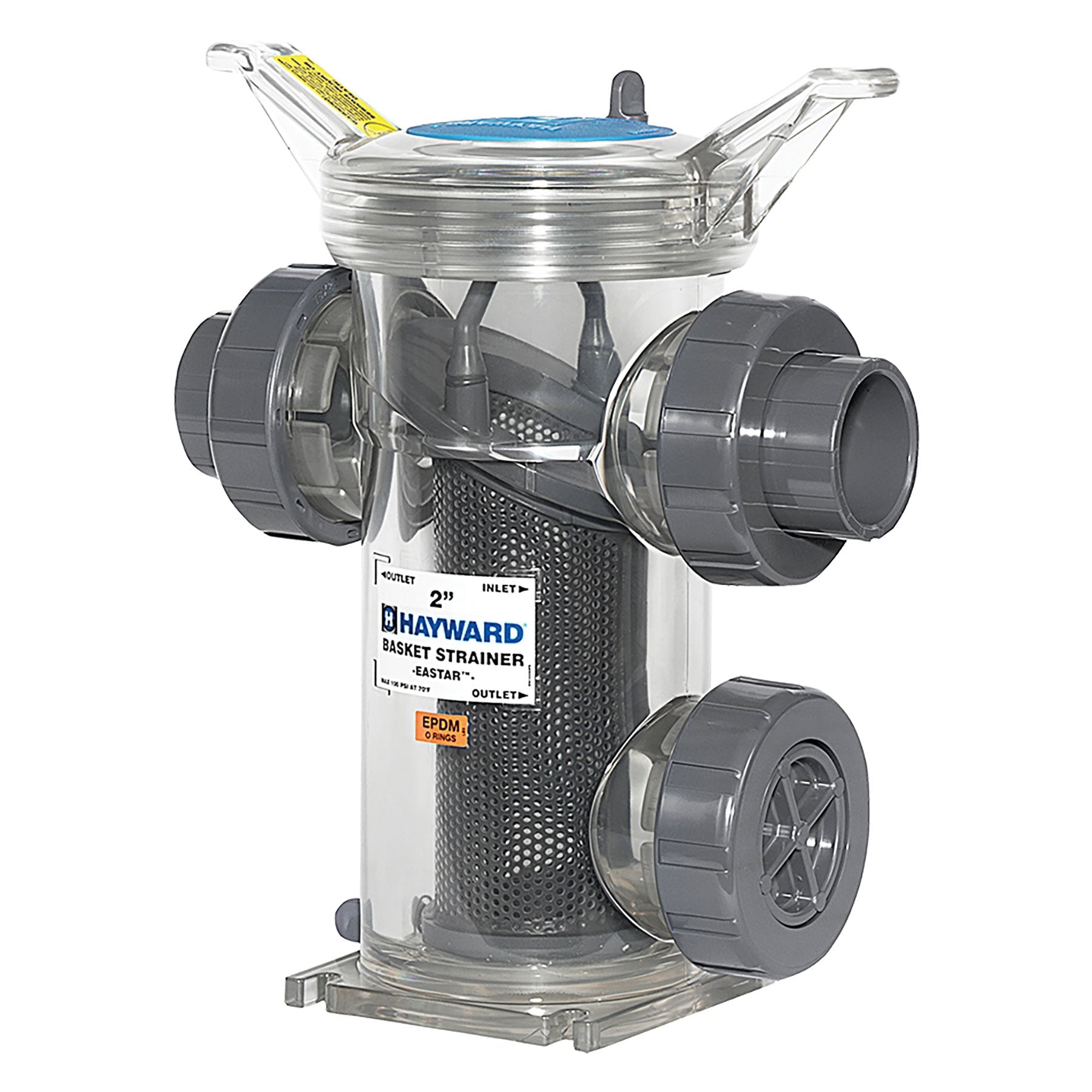 Hayward Clear PVC, Simplex Basket Strainer, 1/2