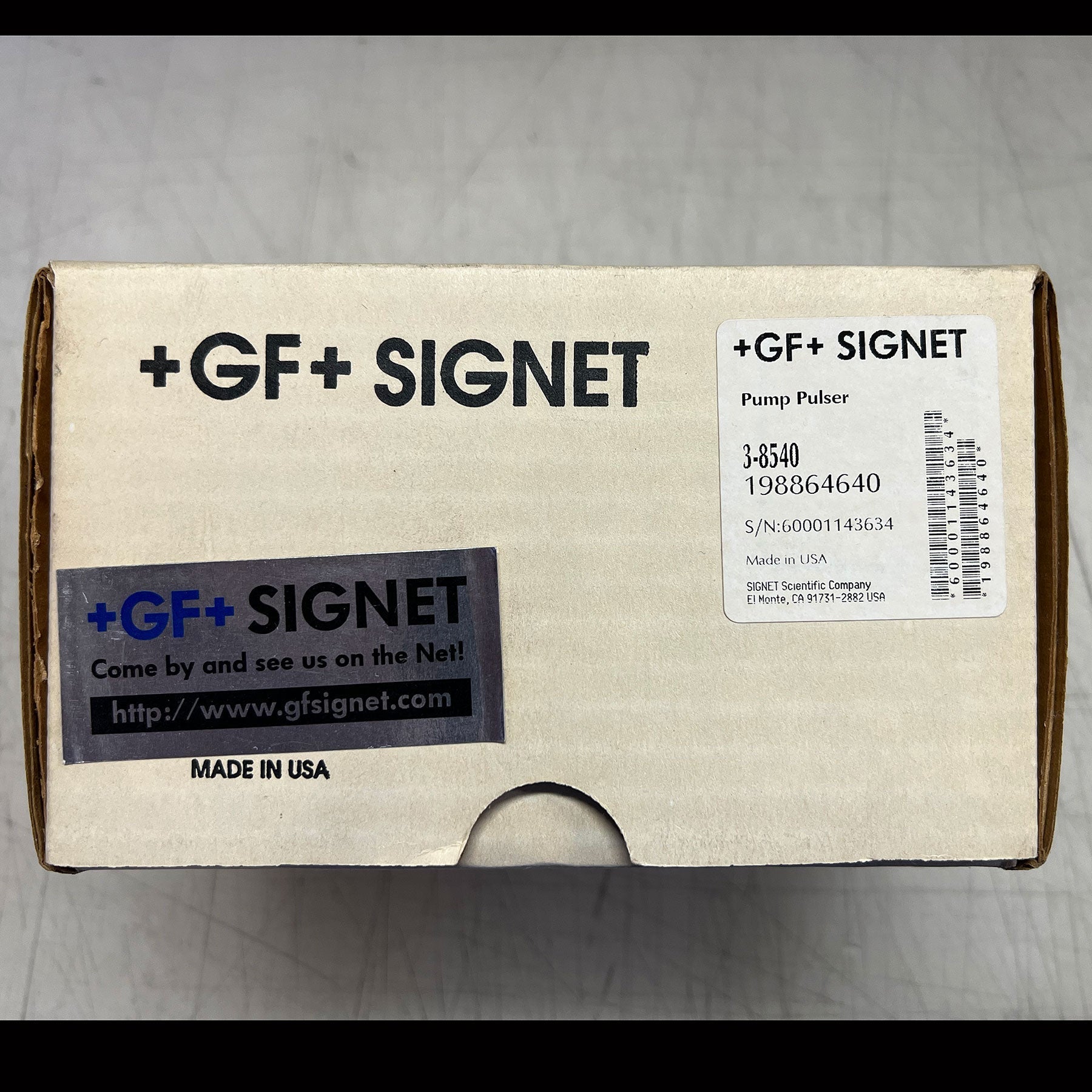 GF Signet CLEARANCE - GF Signet Pump Pulser - 3-8540