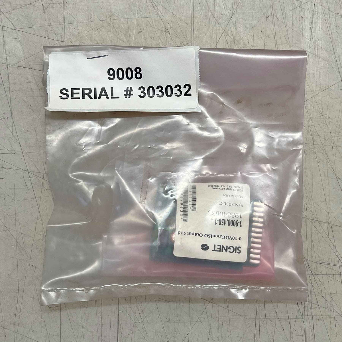 GF Signet CLEARANCE - GF Signet Analog Card - 3-9000.450-3
