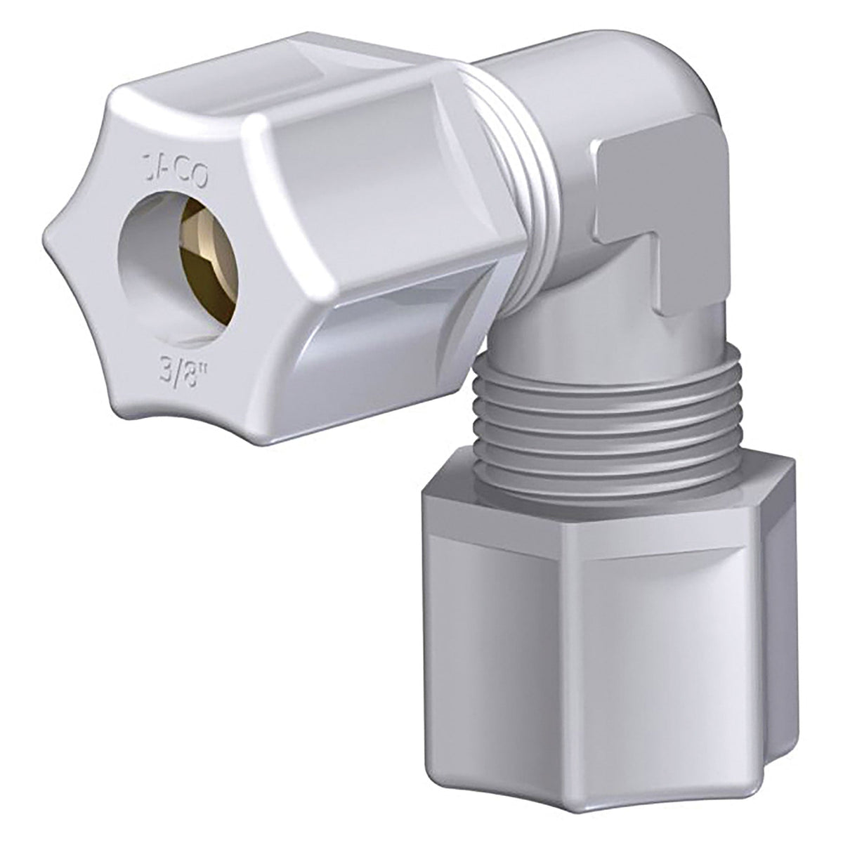 Jaco Union Elbow Stainless Steel Gripper Nut 1/4 in. to 7/8 in. Sizes