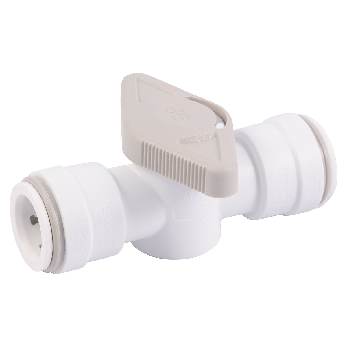 John Guest Straight Shut-Off Valve
