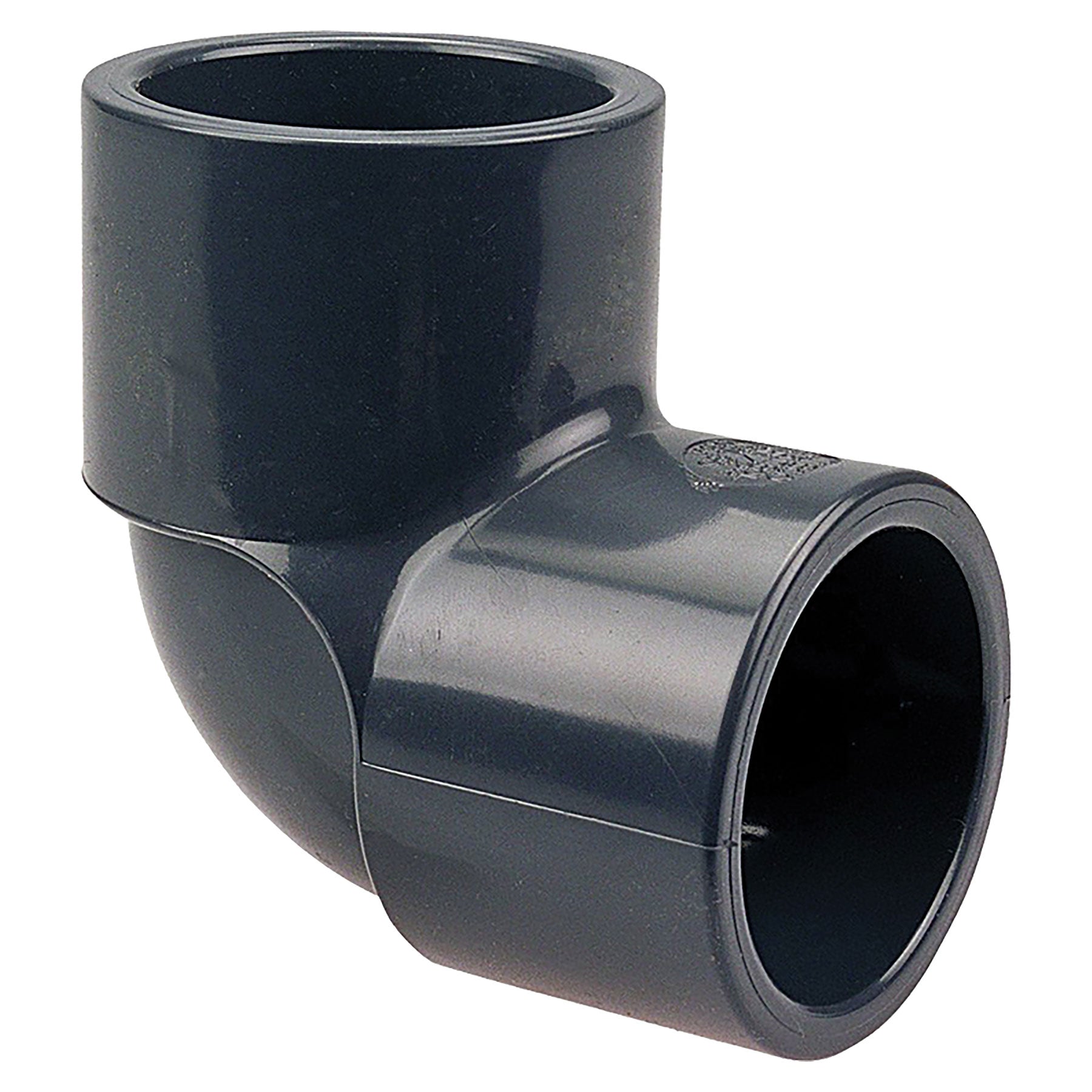 Socket Ebow Black PP Sch 80 90° Socket Elbow (1/2