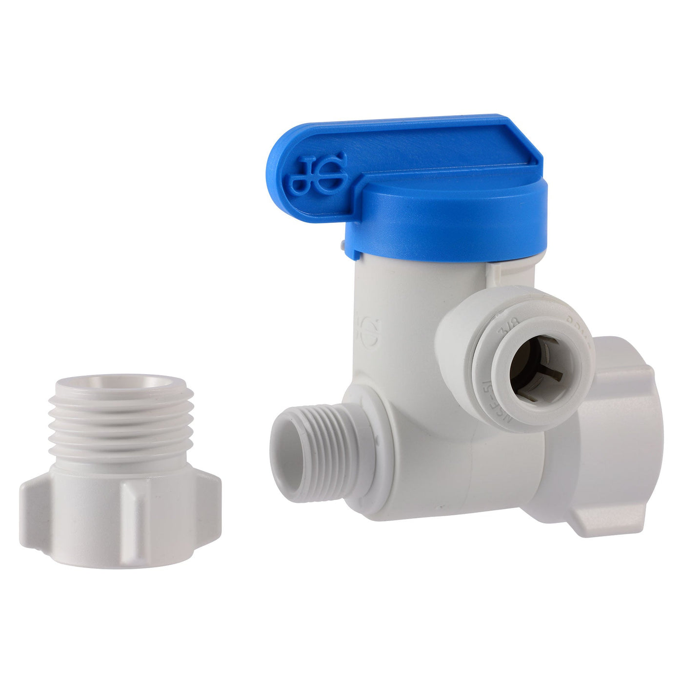 John Guest PASVPP6 Angle Stop with Conversion Thread