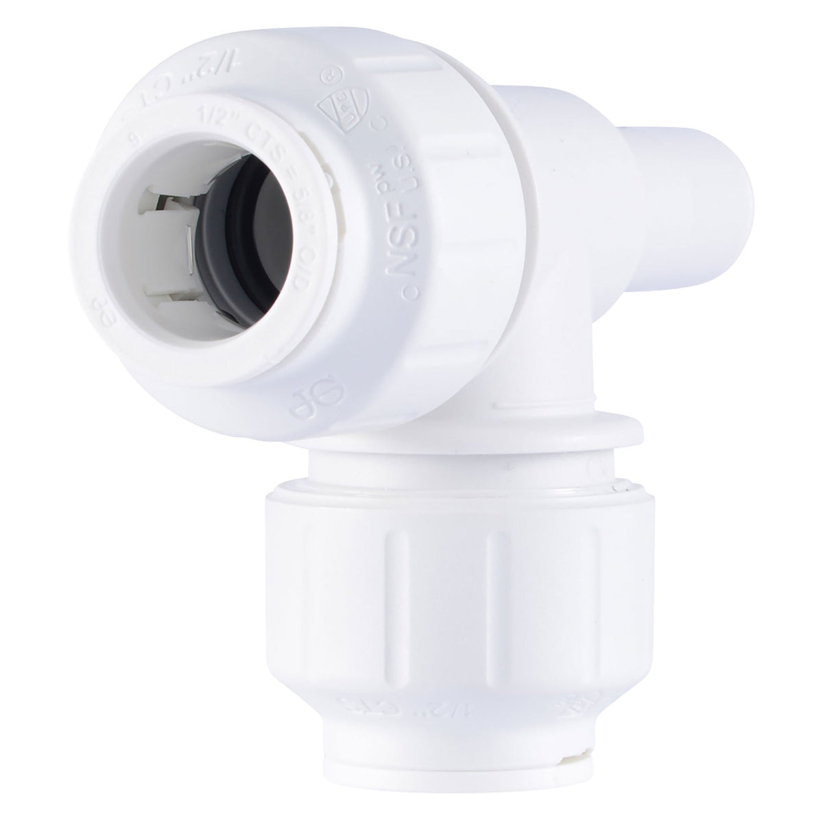John Guest PEI532020 Speedfit Stackable Tee 1/2 in. to 3/4 in. Sizes
