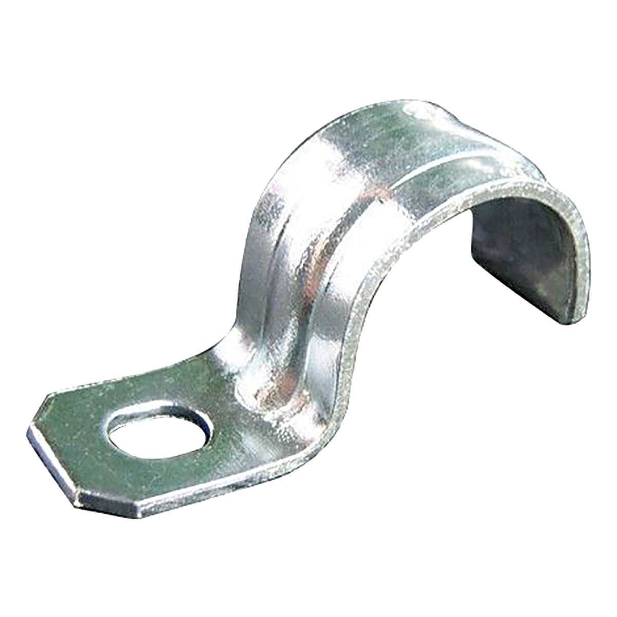 Eaton One Hole Galvanized Pipe Strap