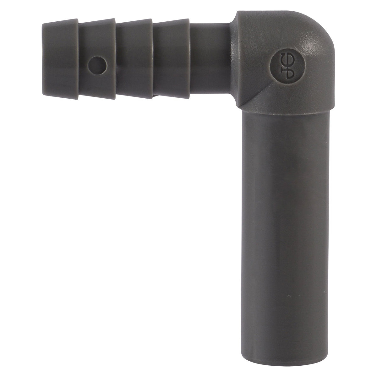 John Guest Tube To Hose Elbow 1/4 in. to 3/8 in. Sizes